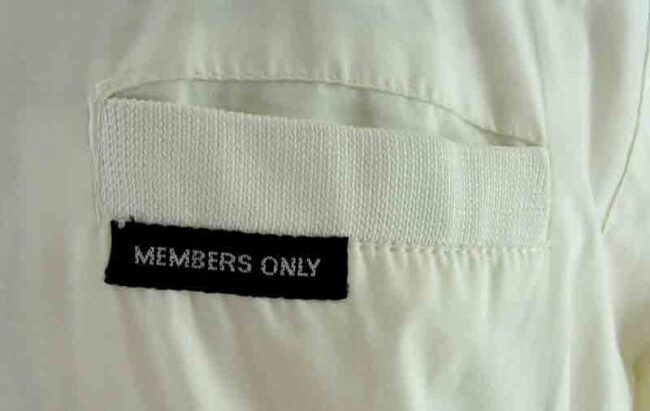 Ivory Members Only Jacket - Image 3