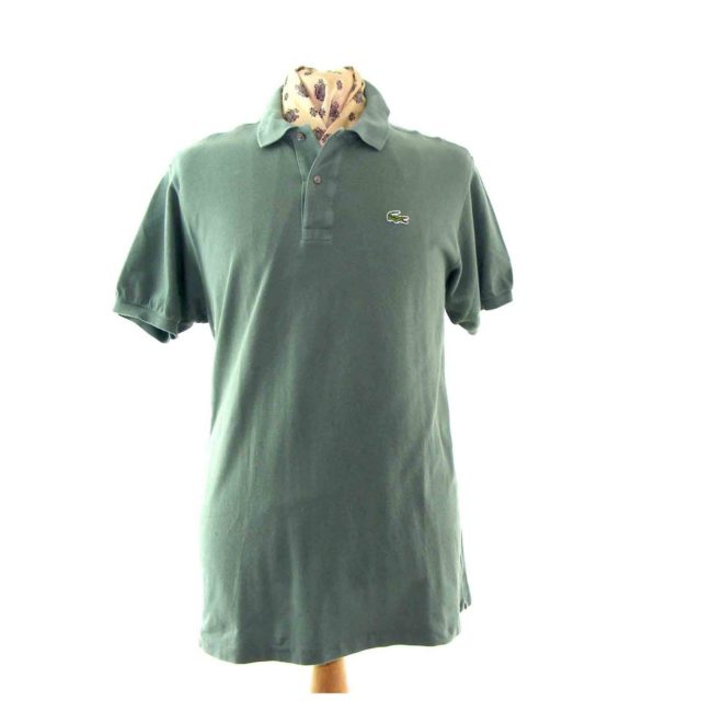 Lacoste olive green polo shirt