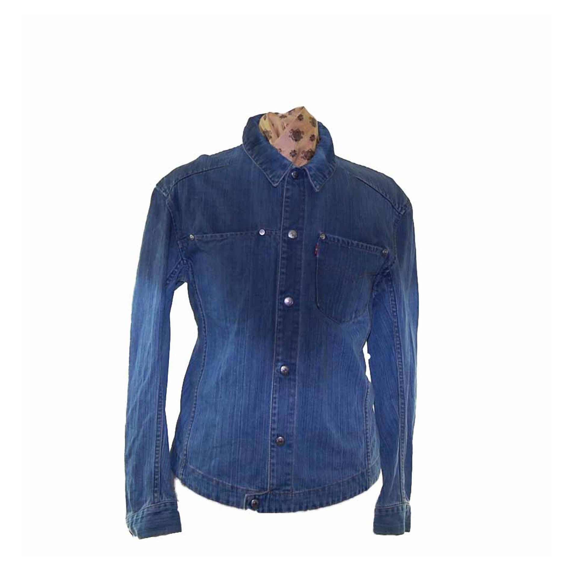 Levis Engineered Jeans Denim Jacket - Blue 17 Vintage Clothing