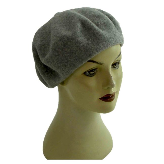 Light Grey Basque Beret