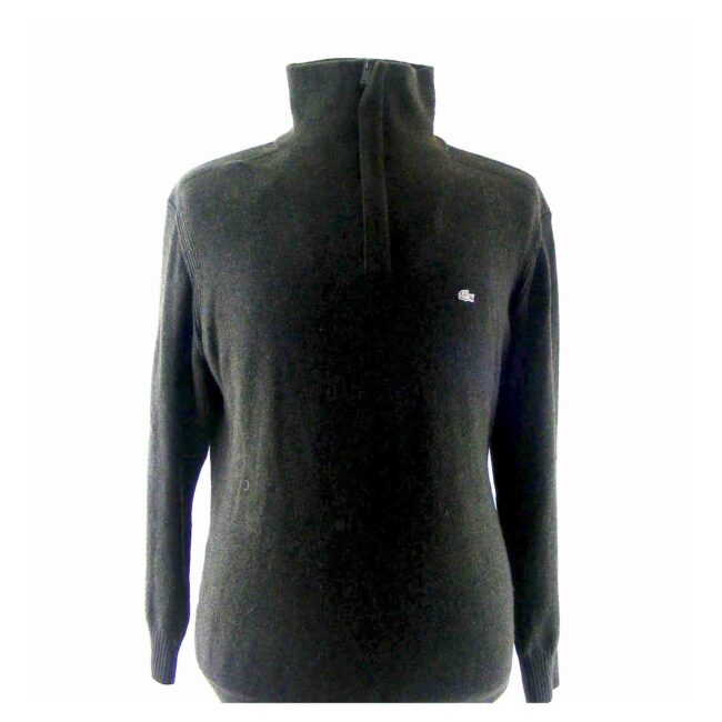 Mens Grey Lacoste Sports Sweater - L