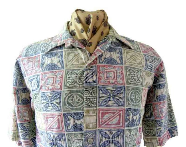 Mens Hawaiian Print shirt - Image 2