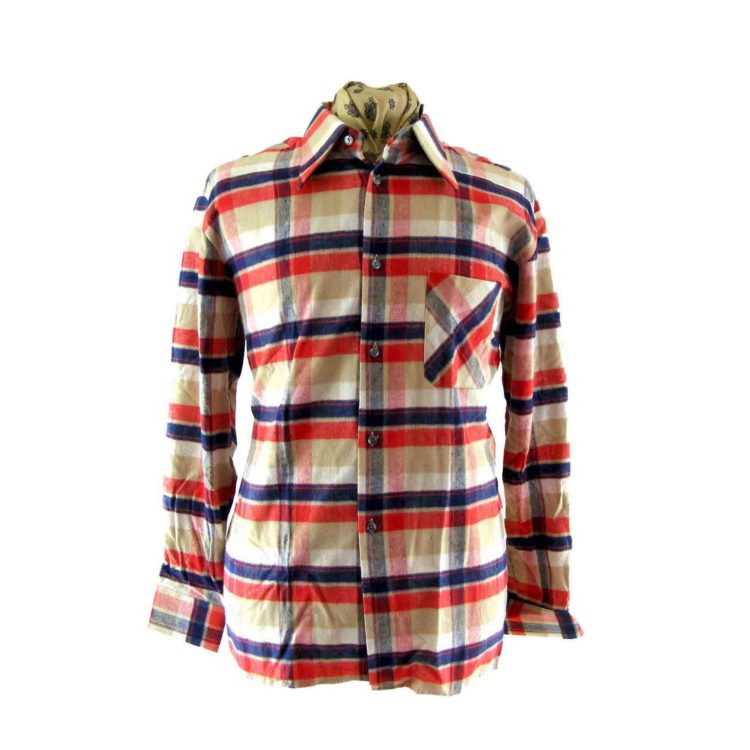 Mens Plaid Shirt