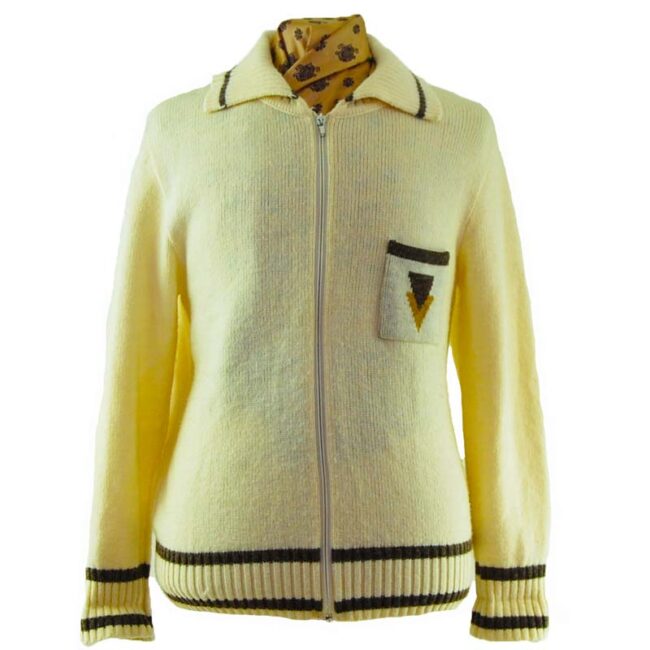 Mens Retro Cardigan