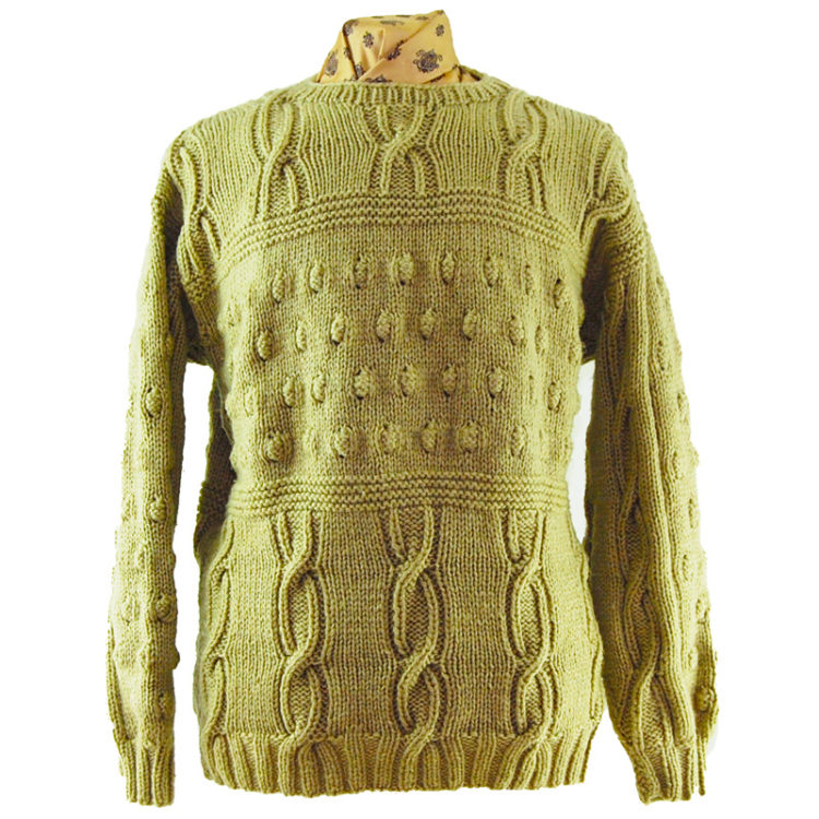 Oversized Vintage Knit Dad Sweater