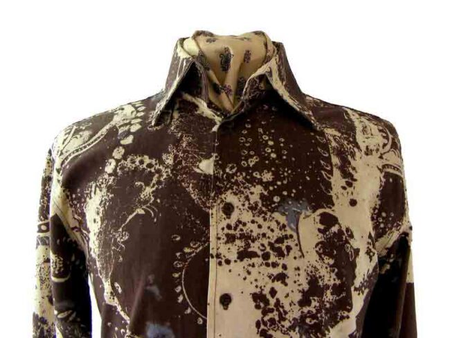 Printed 1970s shirt - Image 2