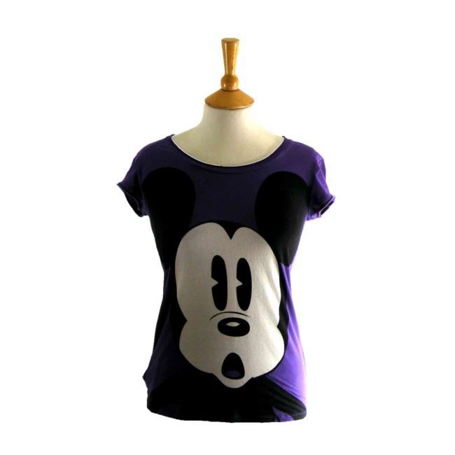 Purple Micky Mouse T-shirt