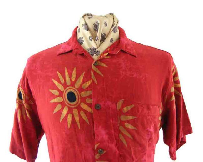 Red 90s shirt - Image 2