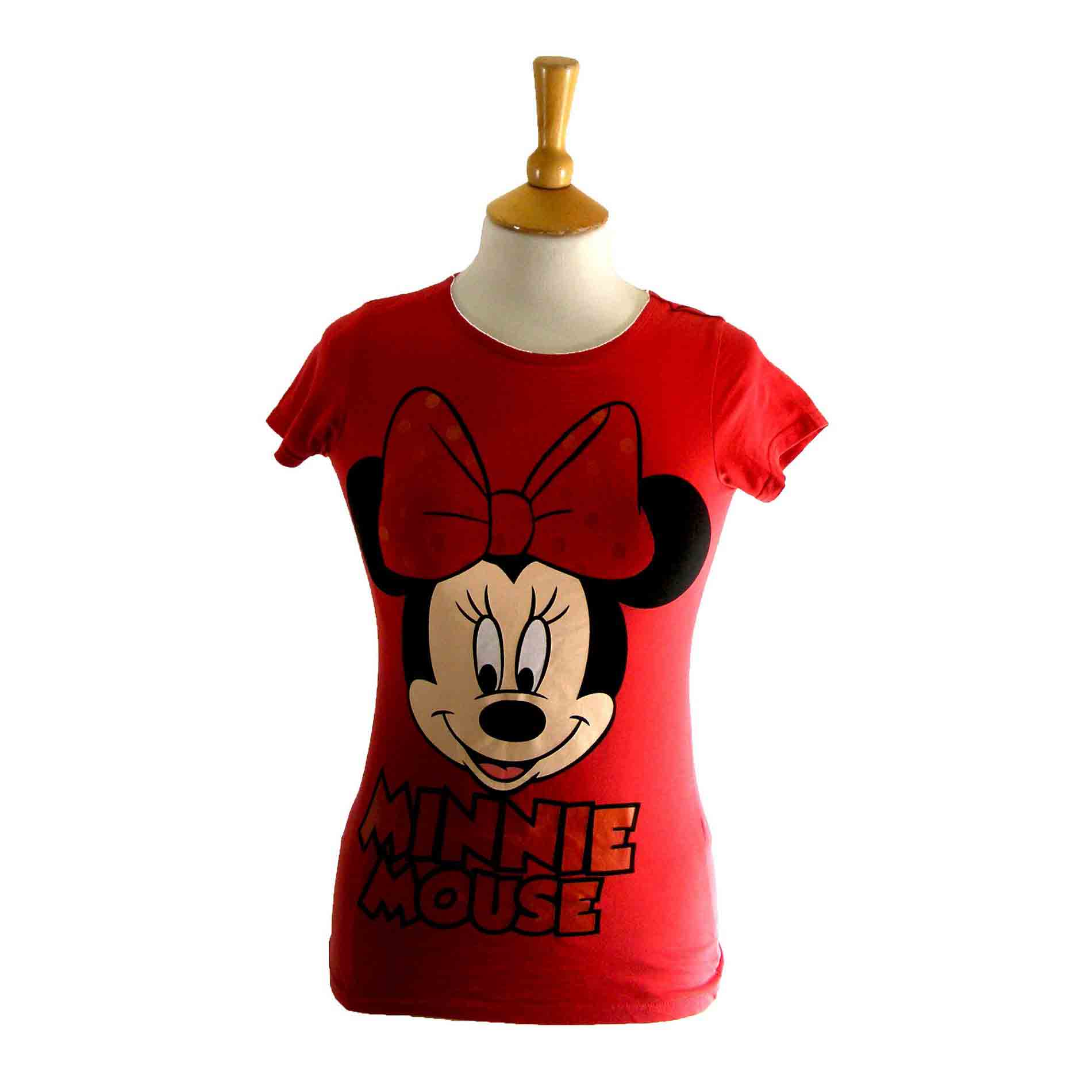 red minnie mouse t shirt