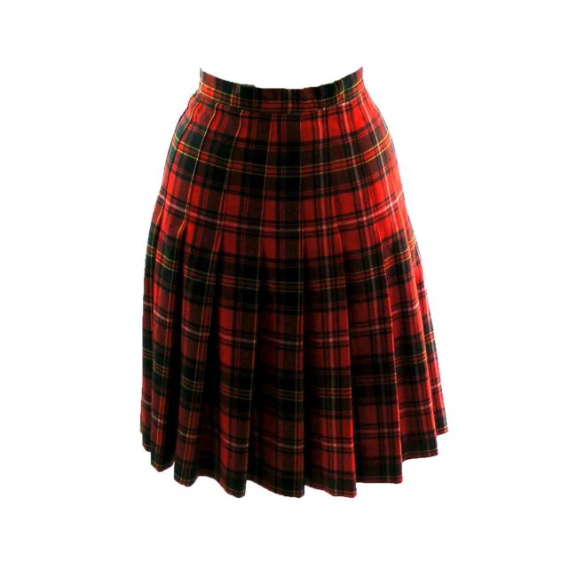 Red Tartan skirt