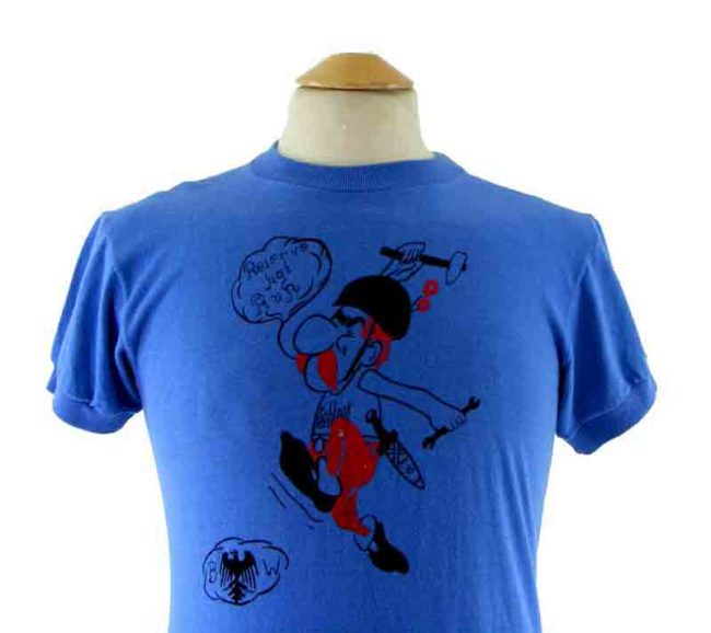 Reserve Hat Rush 70s T shirt - UK S - Image 2