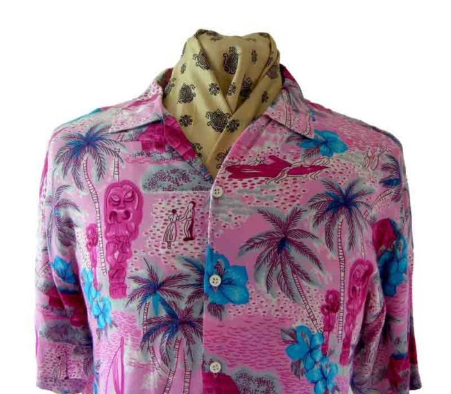 Retro Hawaiian shirt - Image 2