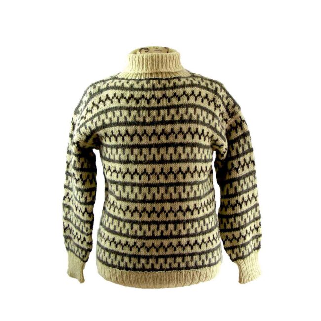 Retro Icelandic sweater