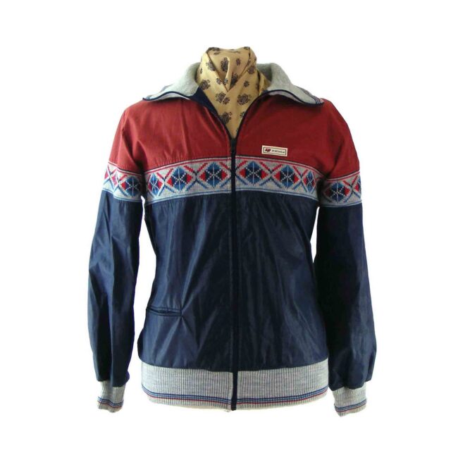 Retro Mens Zipper Jacket