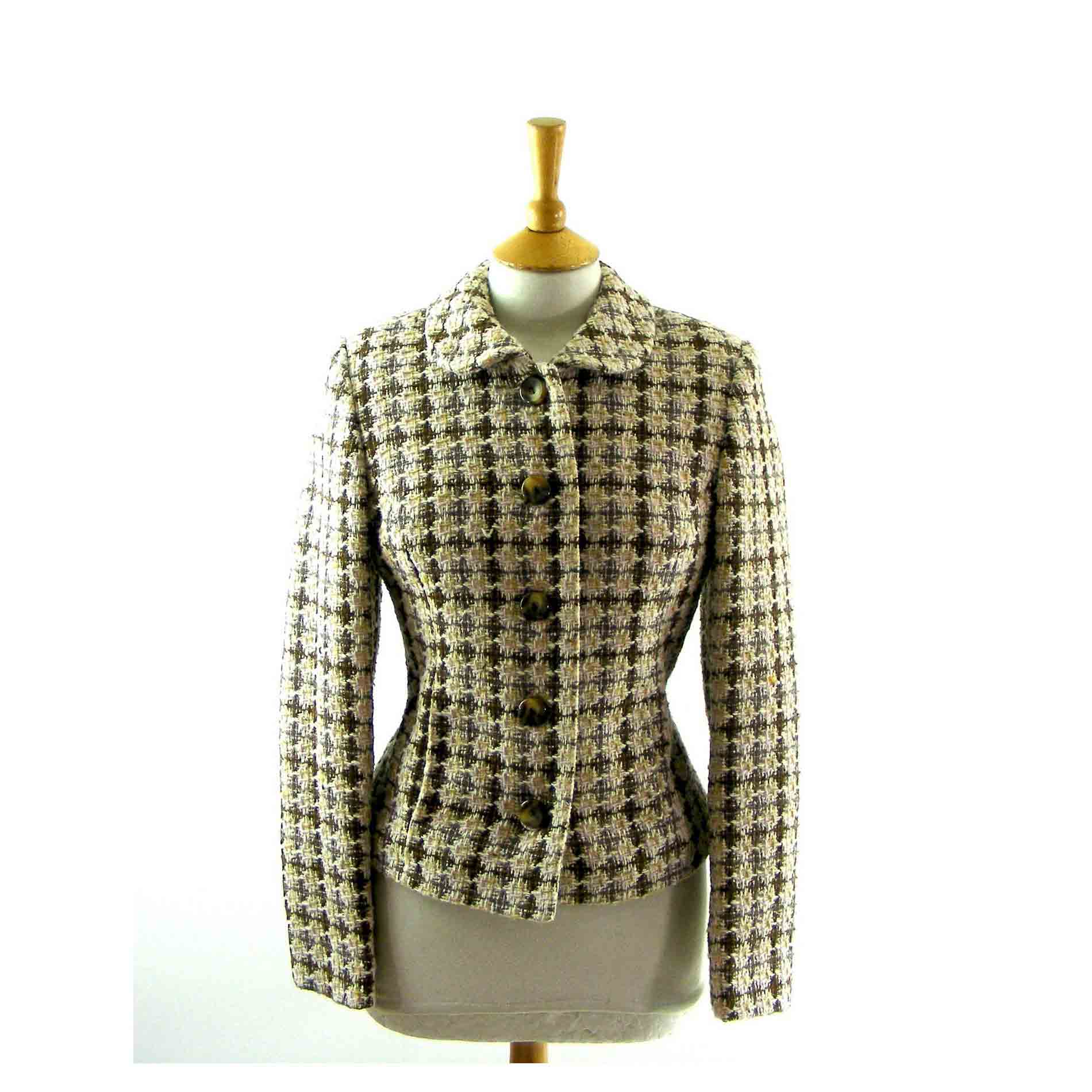 80s Short Wool jacket