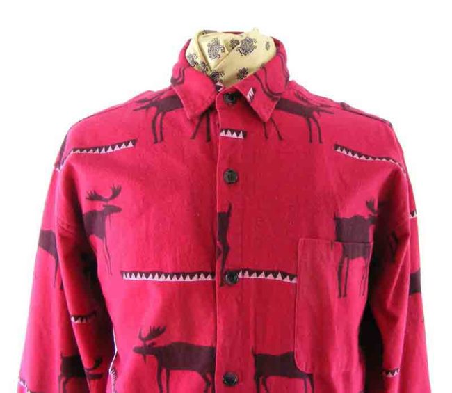 South West Reindeer Print Shirt - Image 2