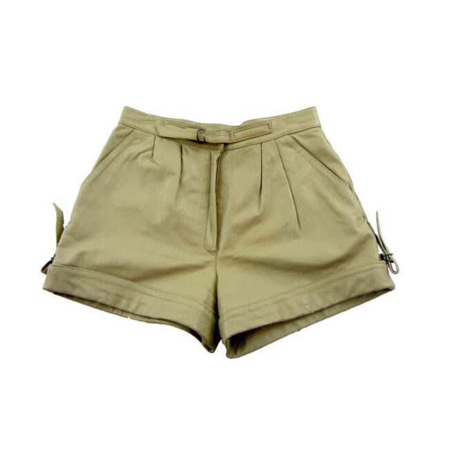 Vintage leather shorts - 12