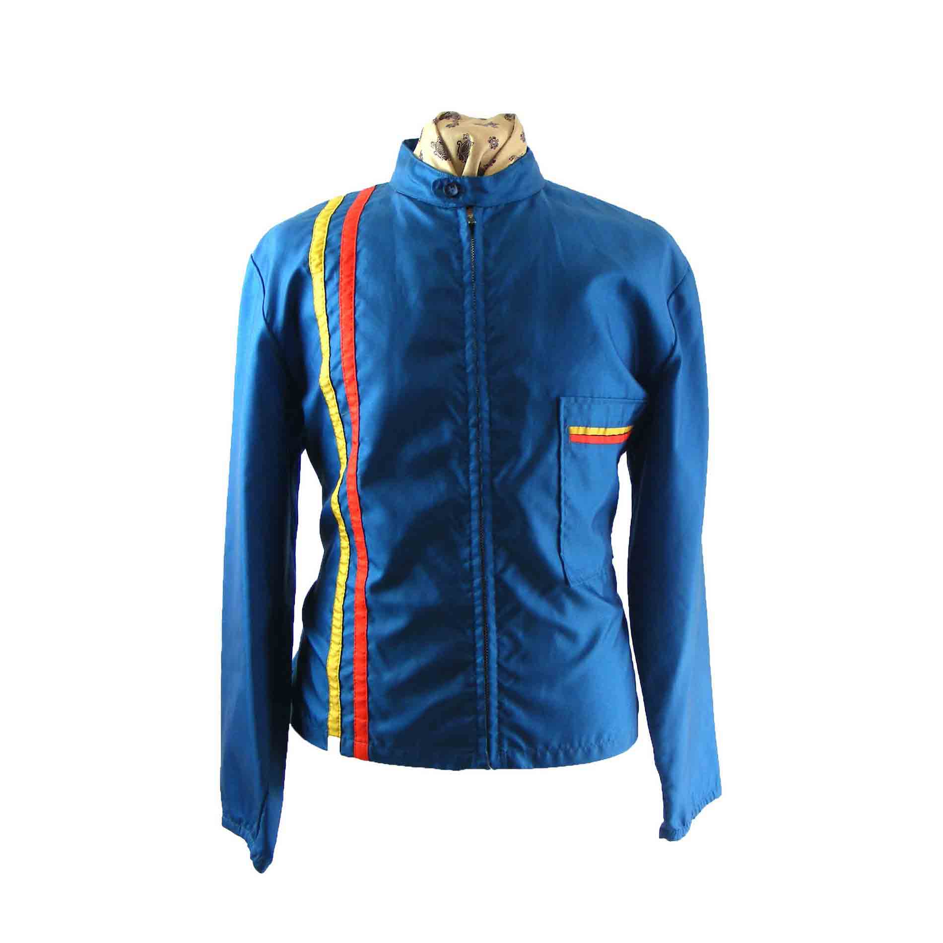 Twin stripes racing jacket