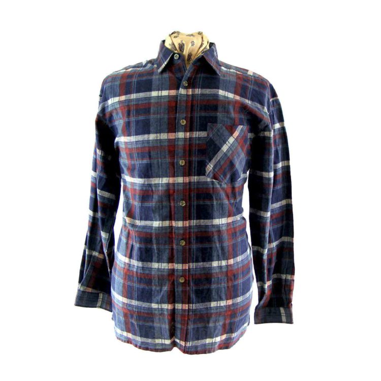 Vintage Mens 90s Plaid Shirt