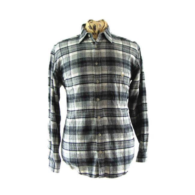 Vintage Mens Plaid Shirt