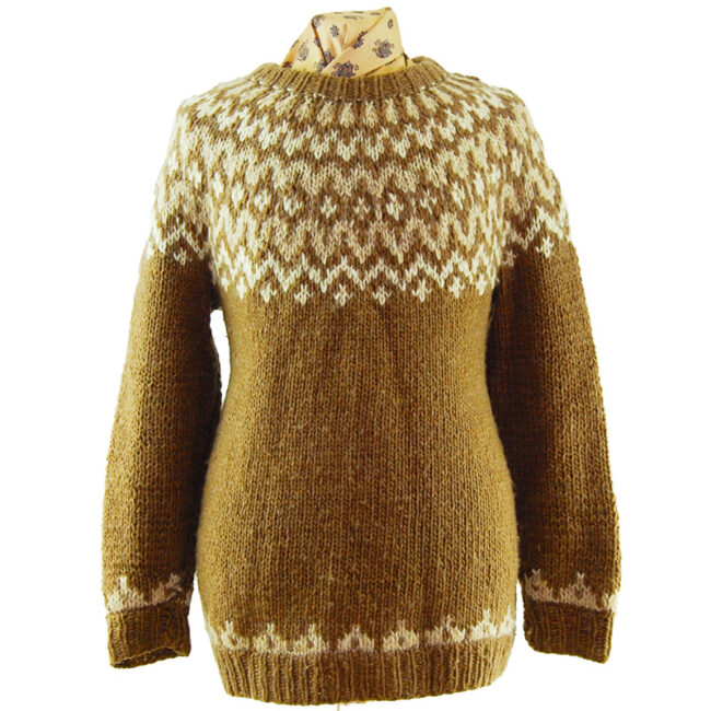 Vintage Oversized Knit Sweater