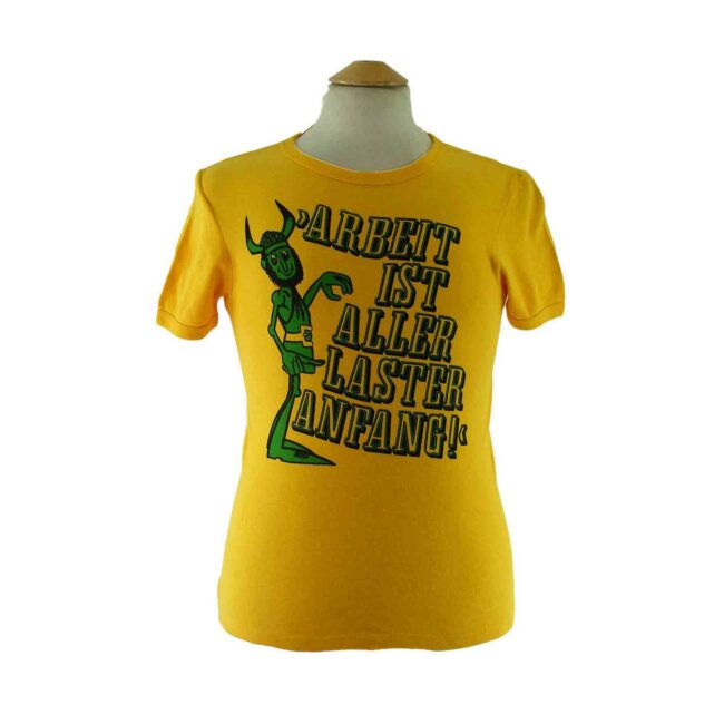 Work Is All Vices 70s T shirt