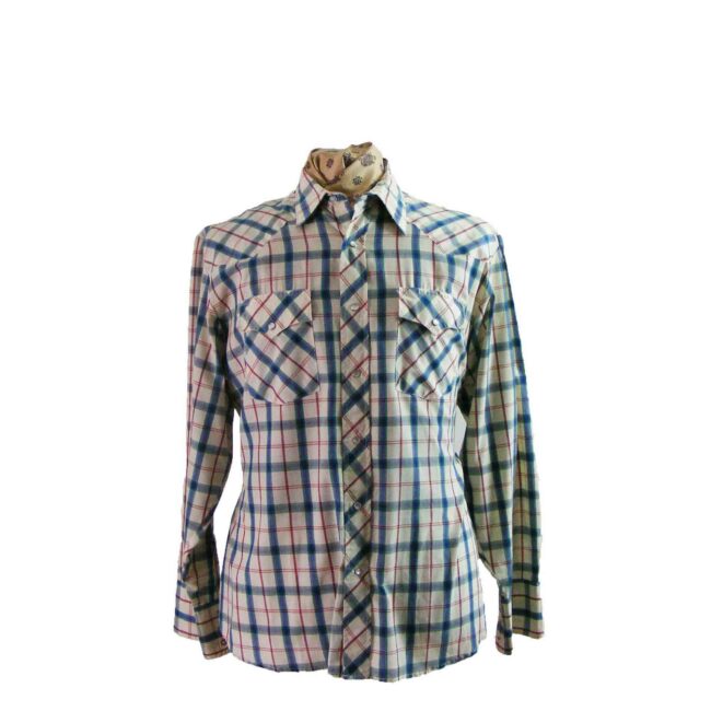 Wrangler Checked Multicoloured Western Shirt