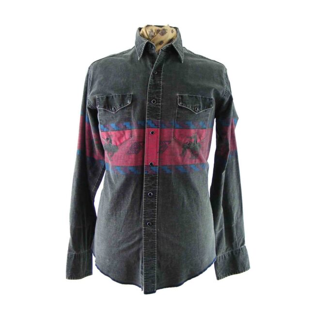 Wrangler Black South Western Shirt