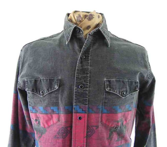 Wrangler Black South Western Shirt - Image 2