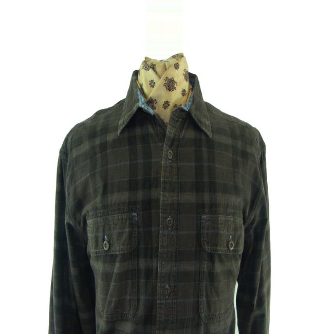 Wrangler Rugged Brown Western Shirt - XXL - Image 2