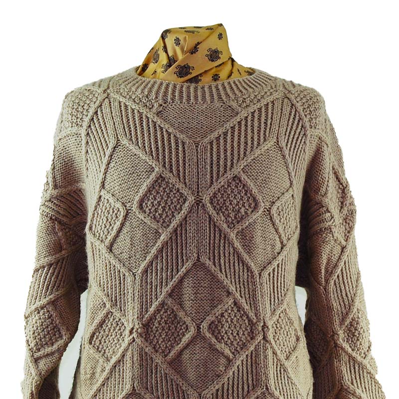 tight knit cardigan