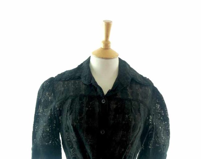 70s-gothic-lace-blouse-top-view