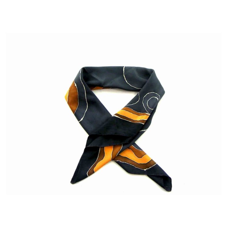 Multicoloured Abstract Head Scarf