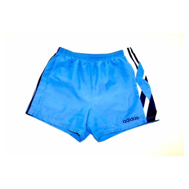Adidas Blue Geometric Sport Shorts