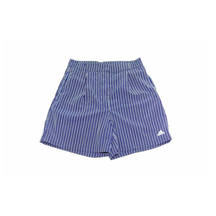 Adidas Navy Striped Casual Shorts