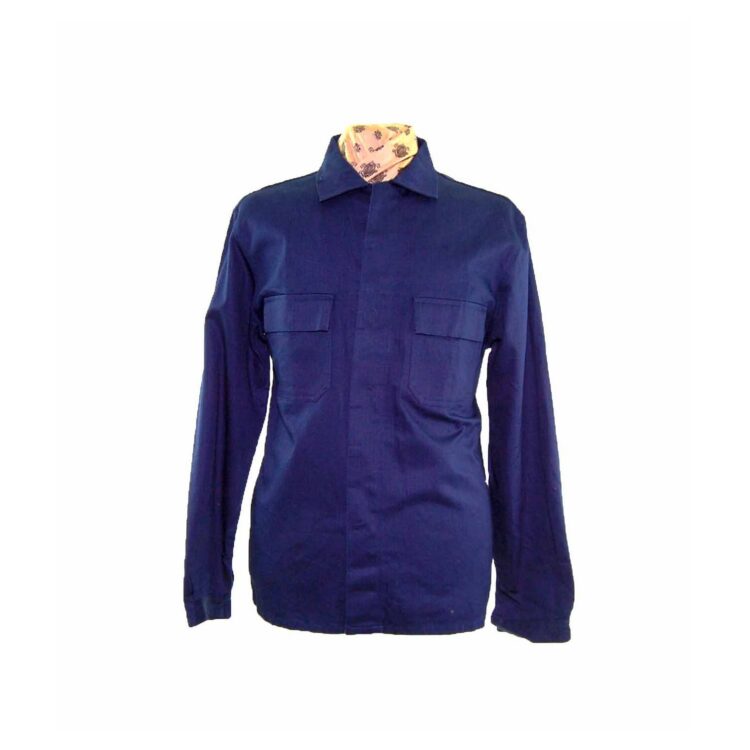 Vintage Blue French Work Jacket