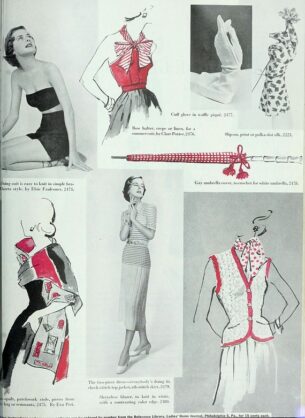 Ladies 1940s accessories. The Ladies' home journal 194