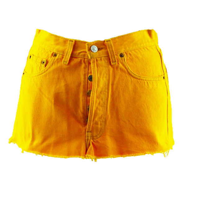 Levis 90s Canary Yellow Skirt