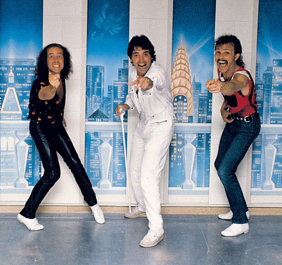 Three men in their 80s shirts mens, 1988 Three men in their 80s shirts mens, 1988