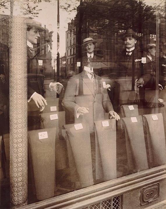 20s fashion Men's clothing store, Avenue des Gobelins, Paris, 1920s 20s fashion Men's clothing store, Avenue des Gobelins, Paris, 1920s