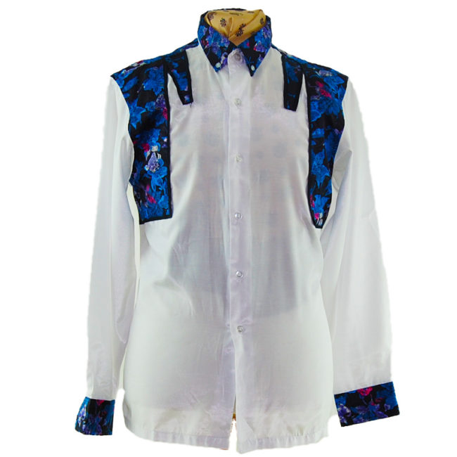 90s Snazzy Synthetic Silk Shirt90s Snazzy Synthetic Silk Shirt