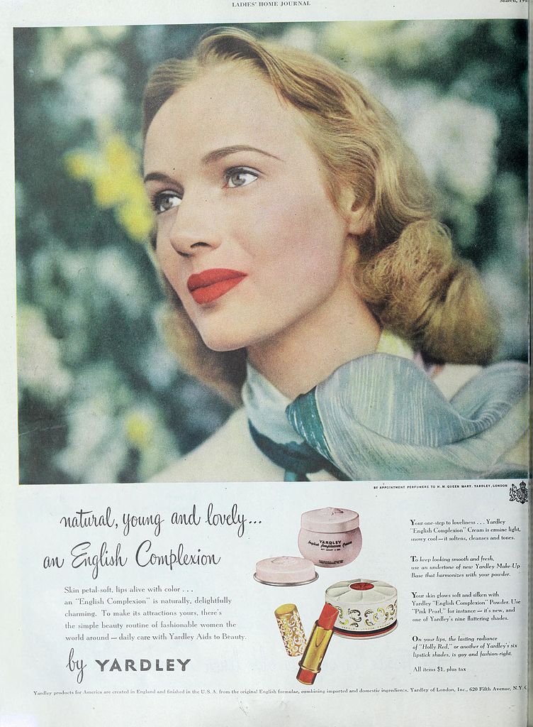 Women's 1940s hairstyle.The Ladies' home journal 1948 Women's 1940s hairstyle.The Ladies' home journal 1948