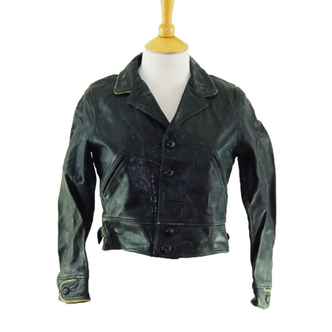 1940s Womens Leather Jacket
