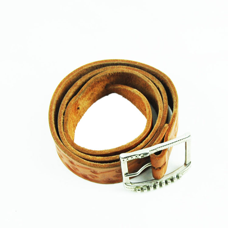 80s Brown Western Cow Boy Belt