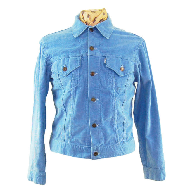 Blue Corduroy Levis Jacket