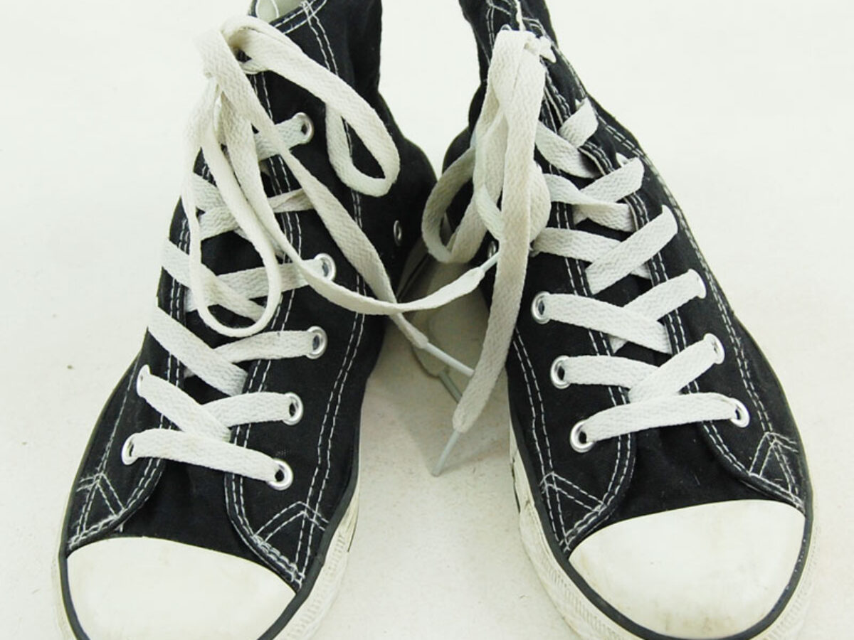 Black Converse Basketball Shoes 90s Mens Blue 17 Vintage