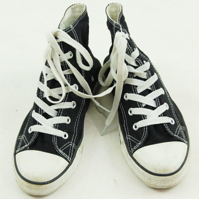 Black Converse Basketball Shoes 90s