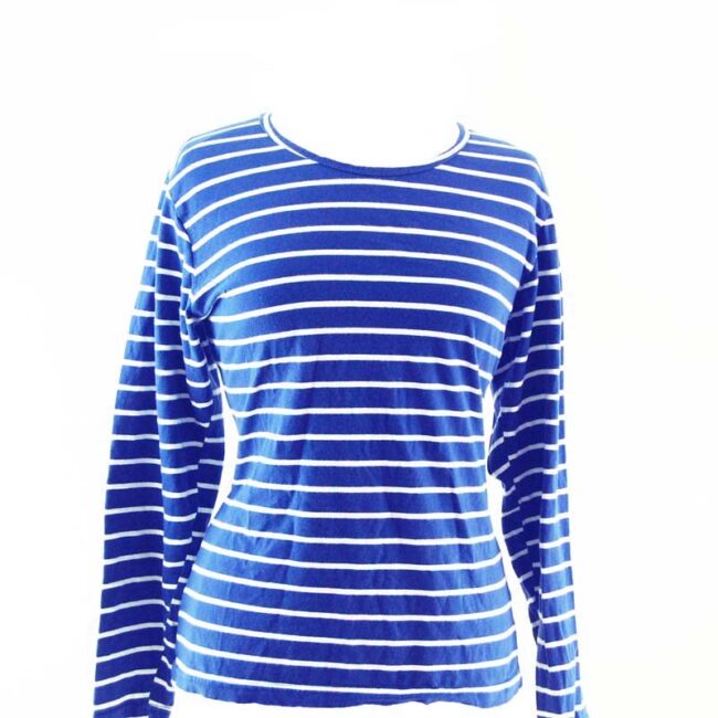 Blue Sailor Long Sleeve Tee Shirt