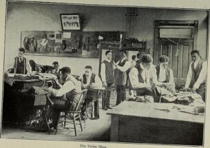 Mens retro shirts UK - The tailor shop, 1898