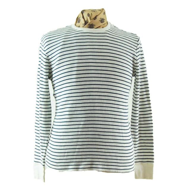 Ribbed Long Sleeve Tee Shirt